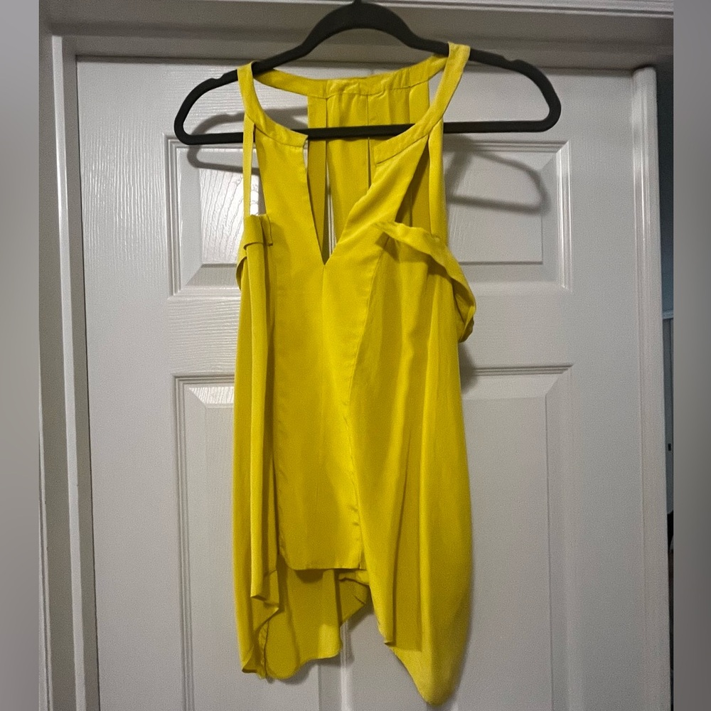 Neon Yellow BCBG MaxAzria Top M